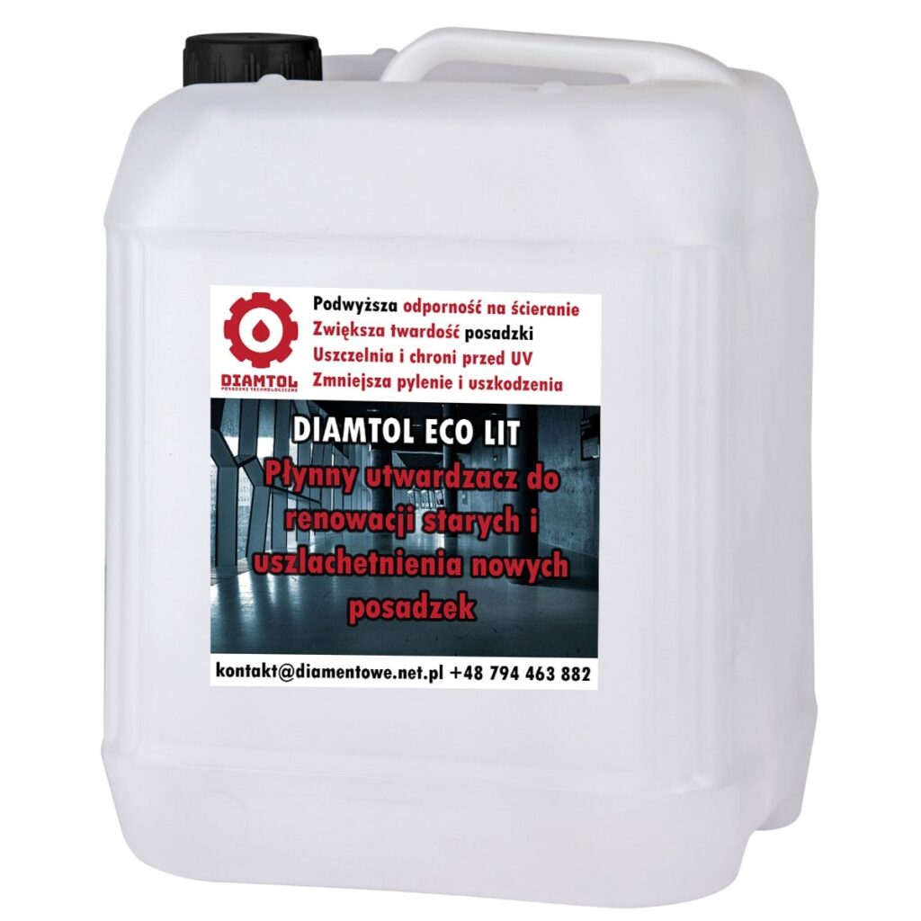 Impregnat krzemian litu 13% do utwardzenia podłóg betonowych Diamtol ECO LIT