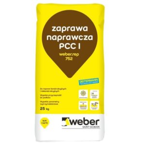 Zaprawa naprawcza z kamyczkami do ubytków betonu i lastryko weber rep 752