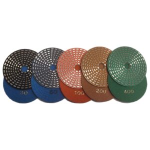 Pad diamentowy do zmniejszania rys na betonie 125mm rzep